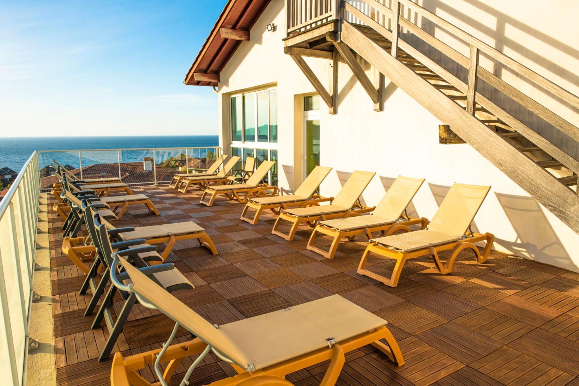 Hotel Azureva Hendaye Esterno foto